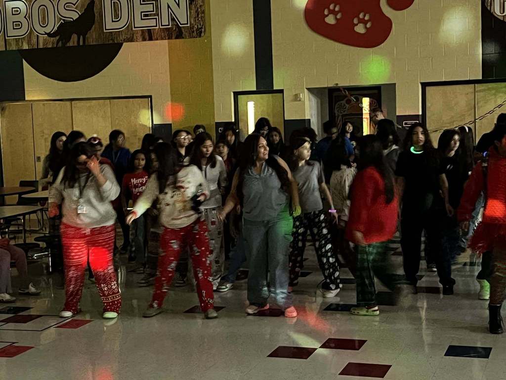 Photo of Magoffin Middle School dance in the cafeteria