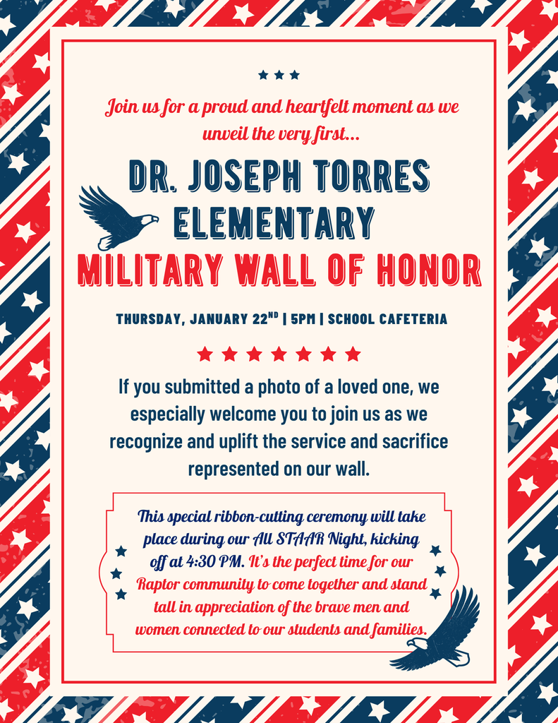 Dr. Joseph Torres Military Wall of Honor