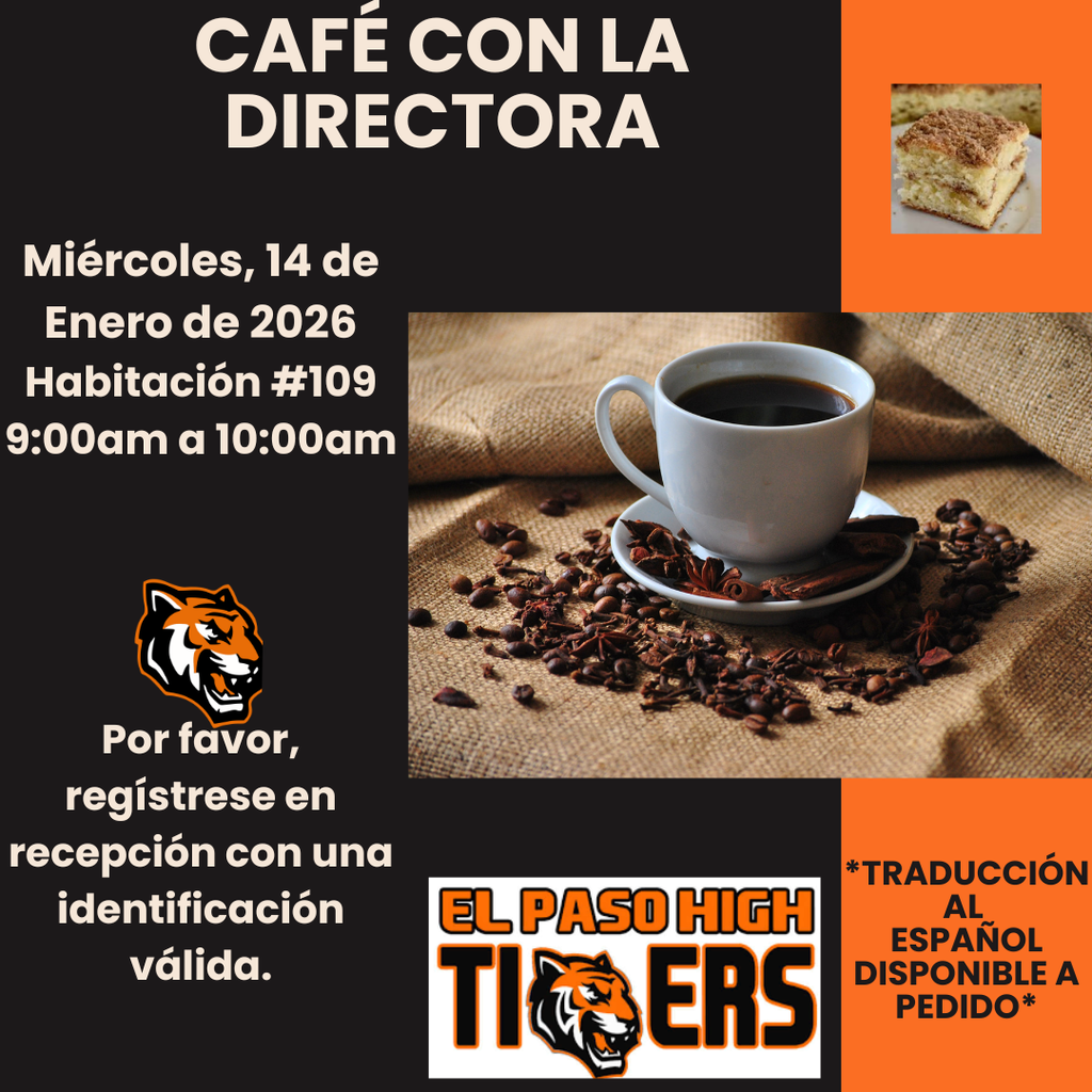 Coffee with the Principal - Spanish