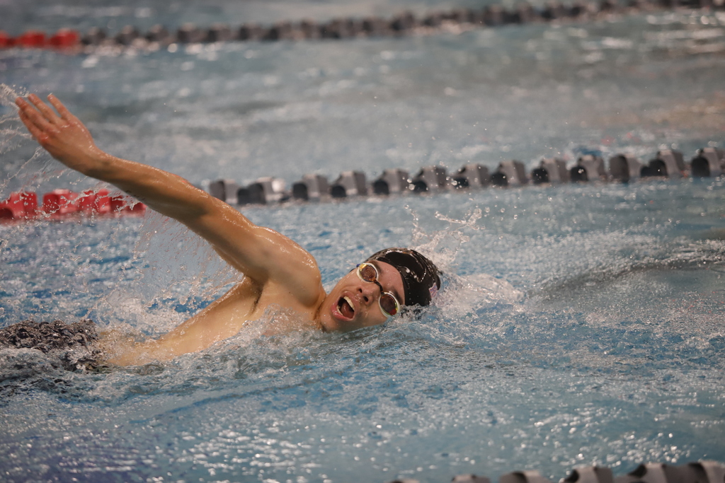 Irvin High School student athlete swimming