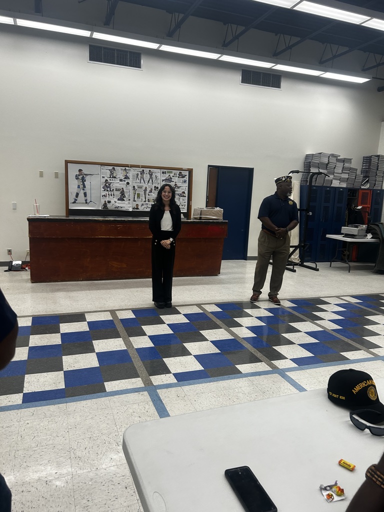 Cadet Sienna Del Toro of the Jefferson/Silva JROTC Battalion being recognized for earning  first place at the 16th District American Legion Oratorical Contest with her compelling speech on the U.S. Constitution. 