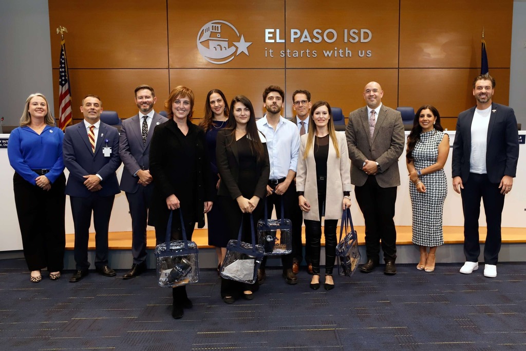 El Paso ISD Board of Trustees and Superintendent Dr. Brian Lusk were excited to recognize our 2025-2026 visiting international teachers from Spain. These exceptional educators have built meaningful connections with students, staff, and the El Paso ISD community. We are proud to have them on our team and look forward to growing this program with future cohorts from Spain. 