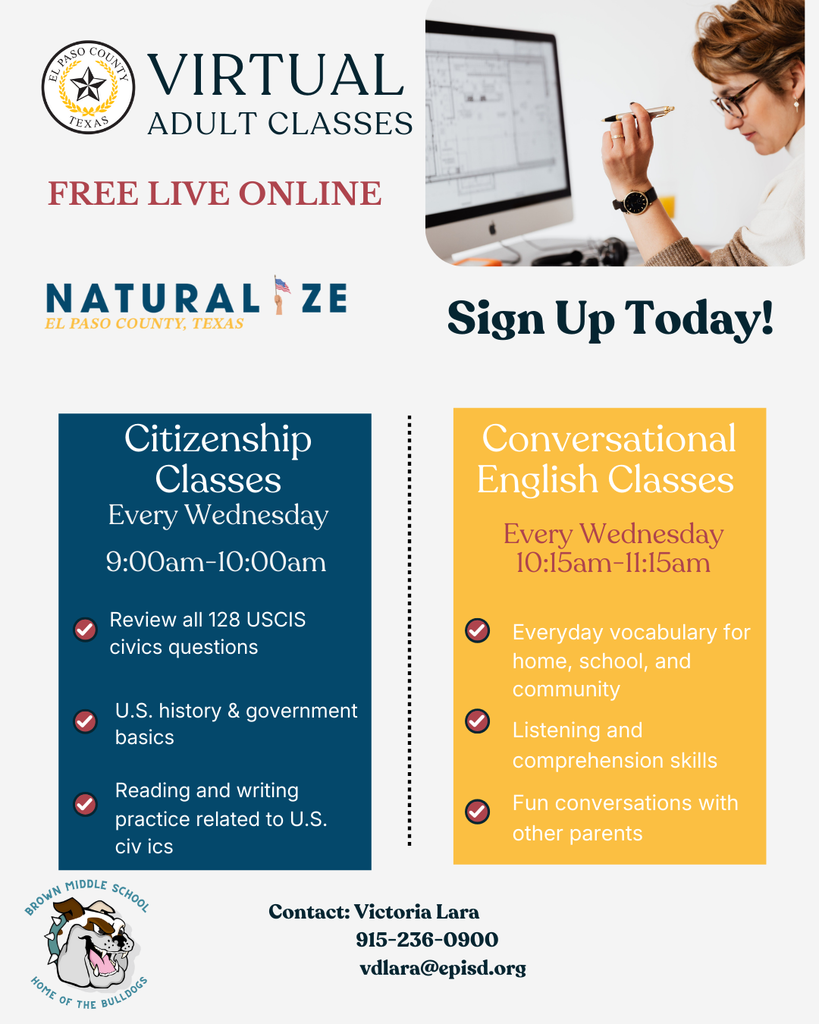 Citizenship & Conversational English Classes 