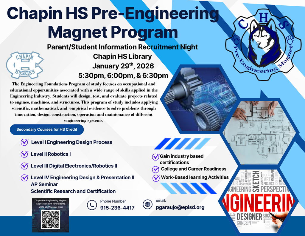 Chapin Specialty Programs Presentations