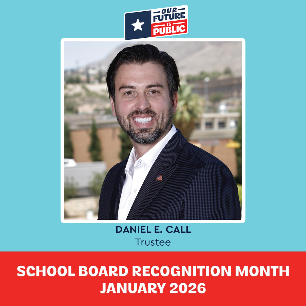 Daniel E. Call Trustee School Board Recognition Month January 2026