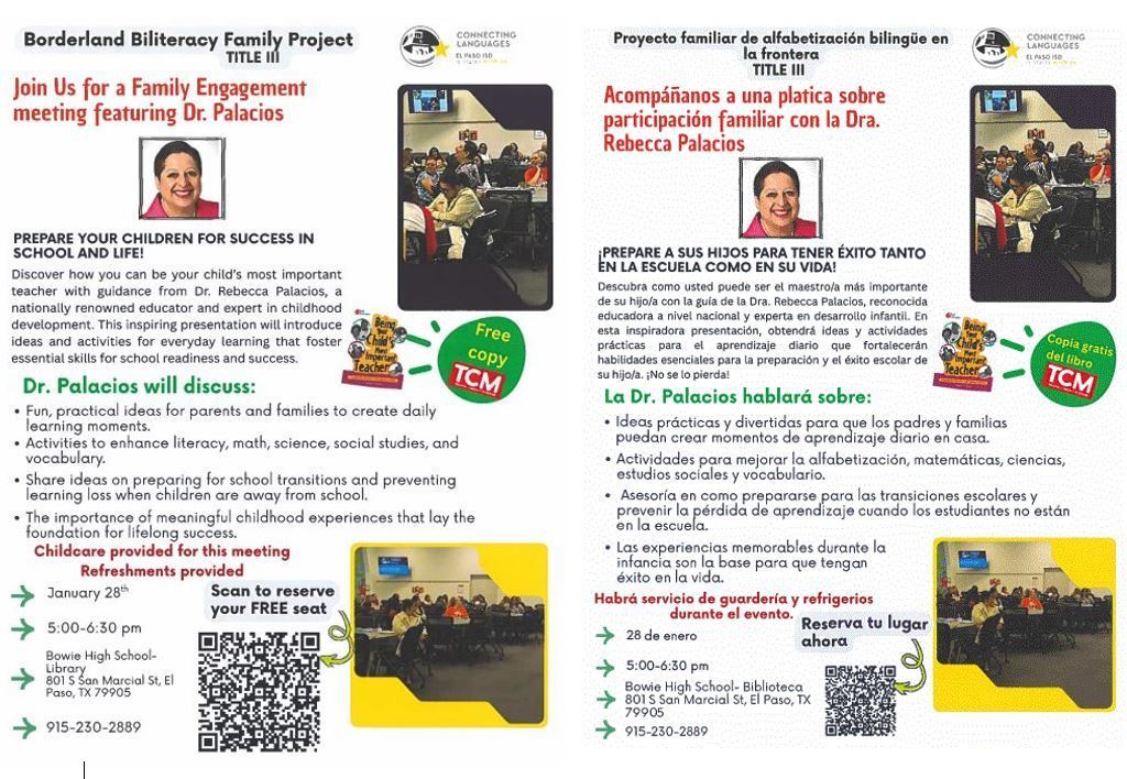 Family Engagement Opportunity