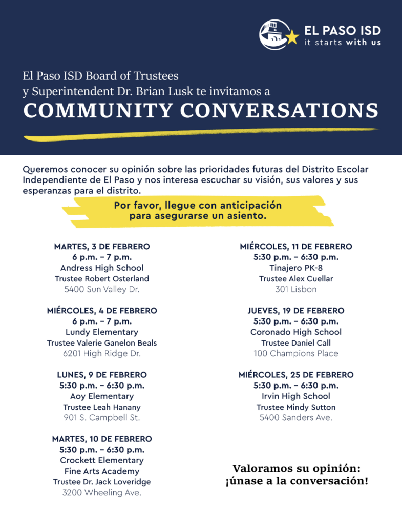 Community Conversations