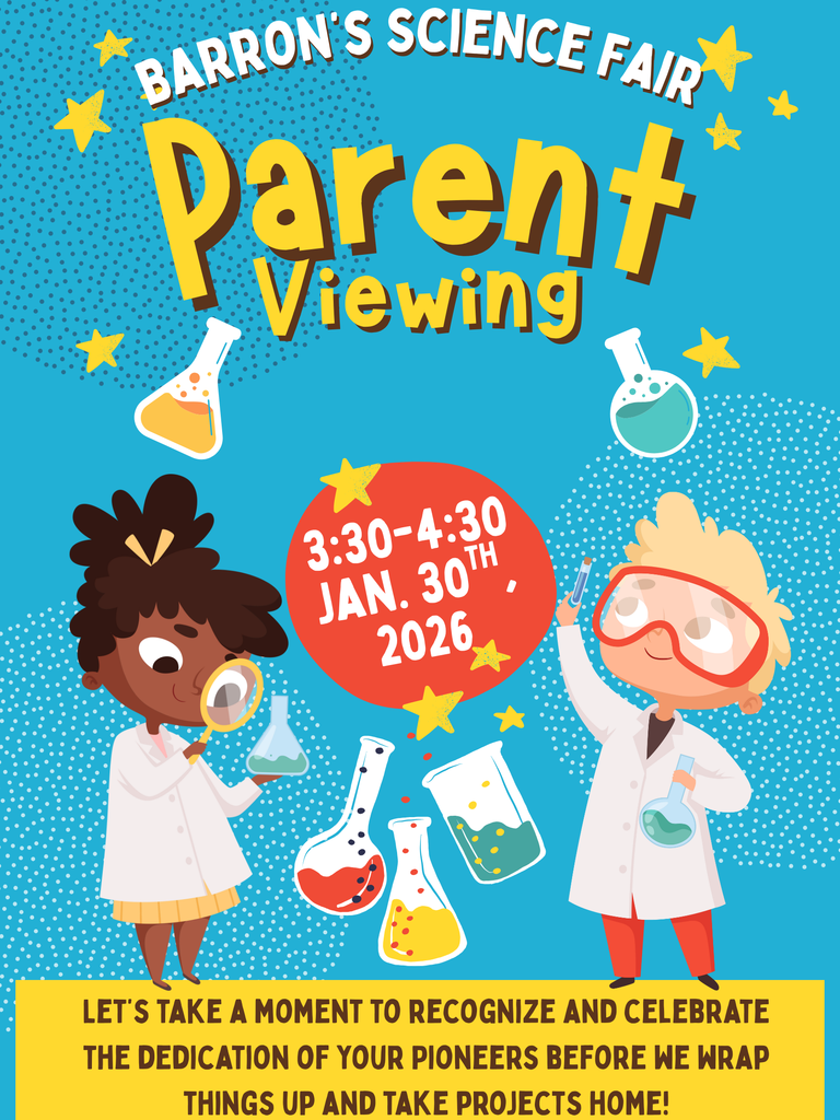 science fair parent viewing