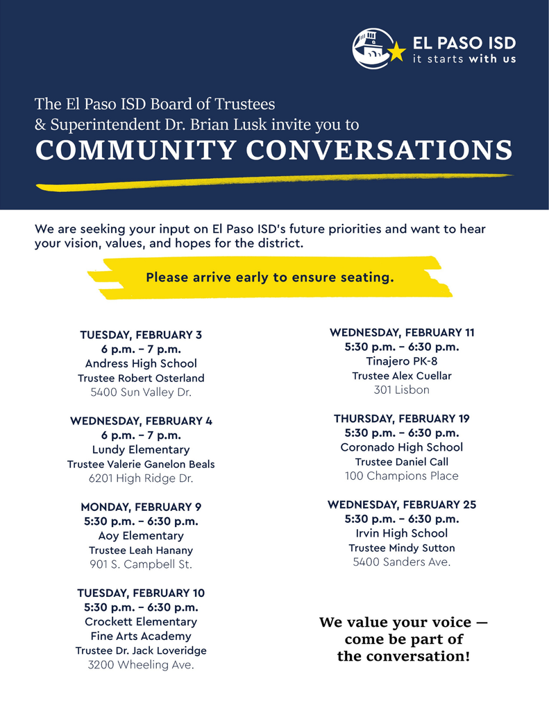 Community Conversations