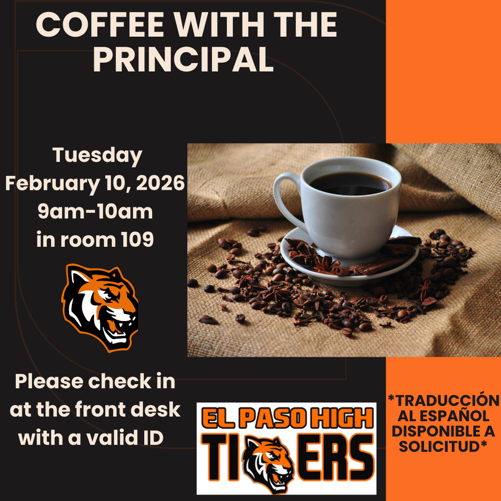 2/10/26 Coffee with the Principal