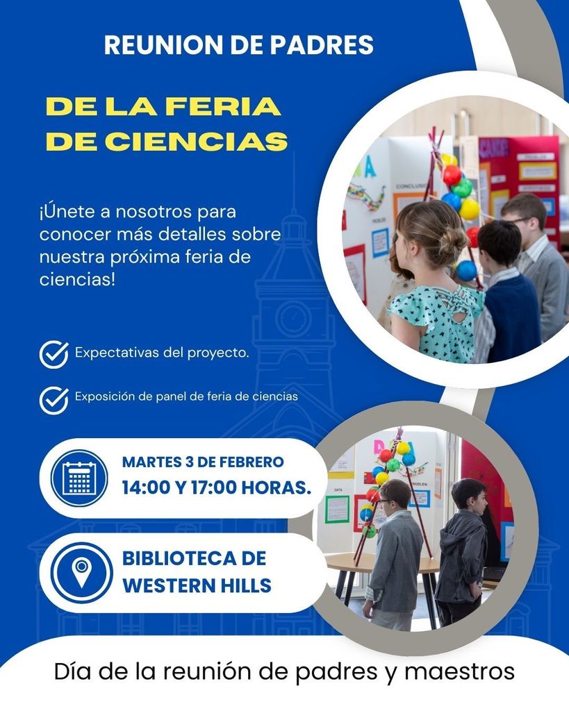 Reunion de Padres de la Feria de Ciencias
