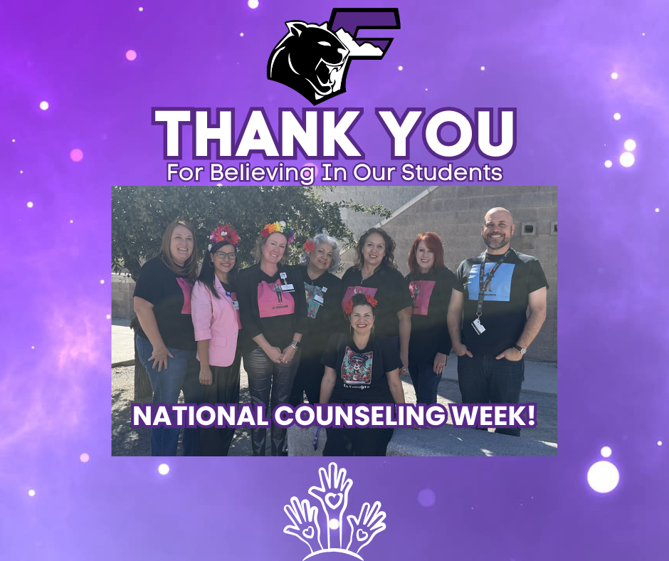 National Counseling Week Picture of Counseling Team