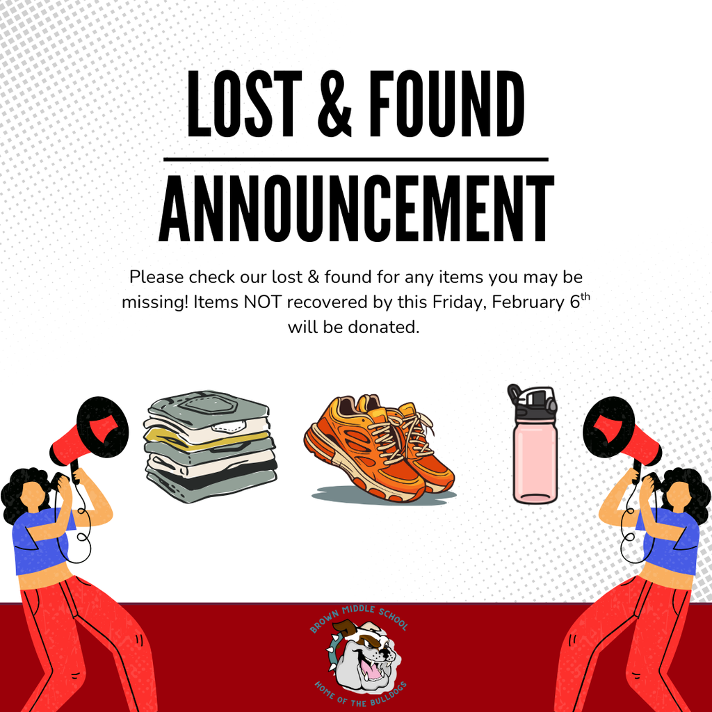 Lost & Found Announcement English
