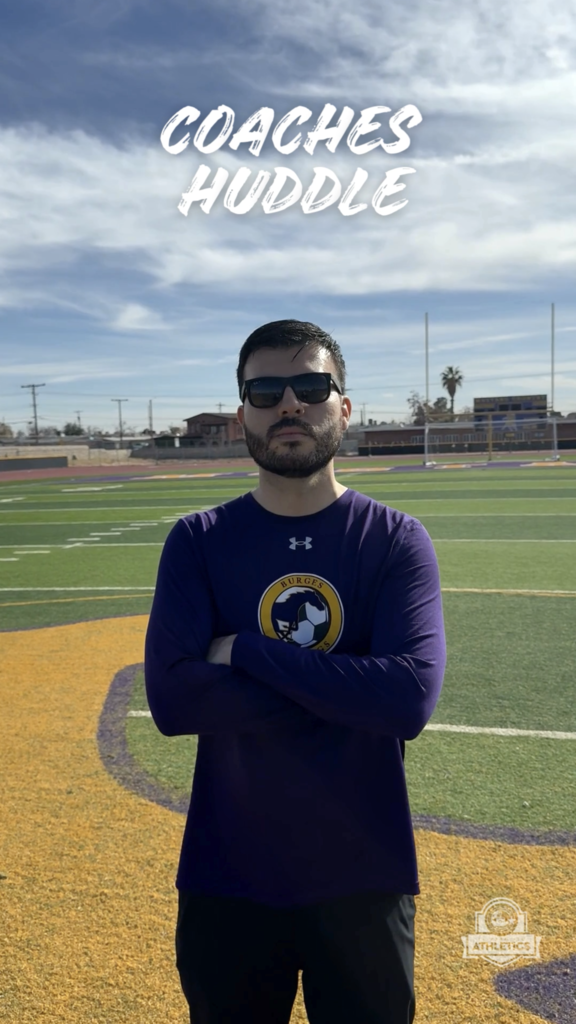 Coaches Huddle Burges High School soccer coach photo