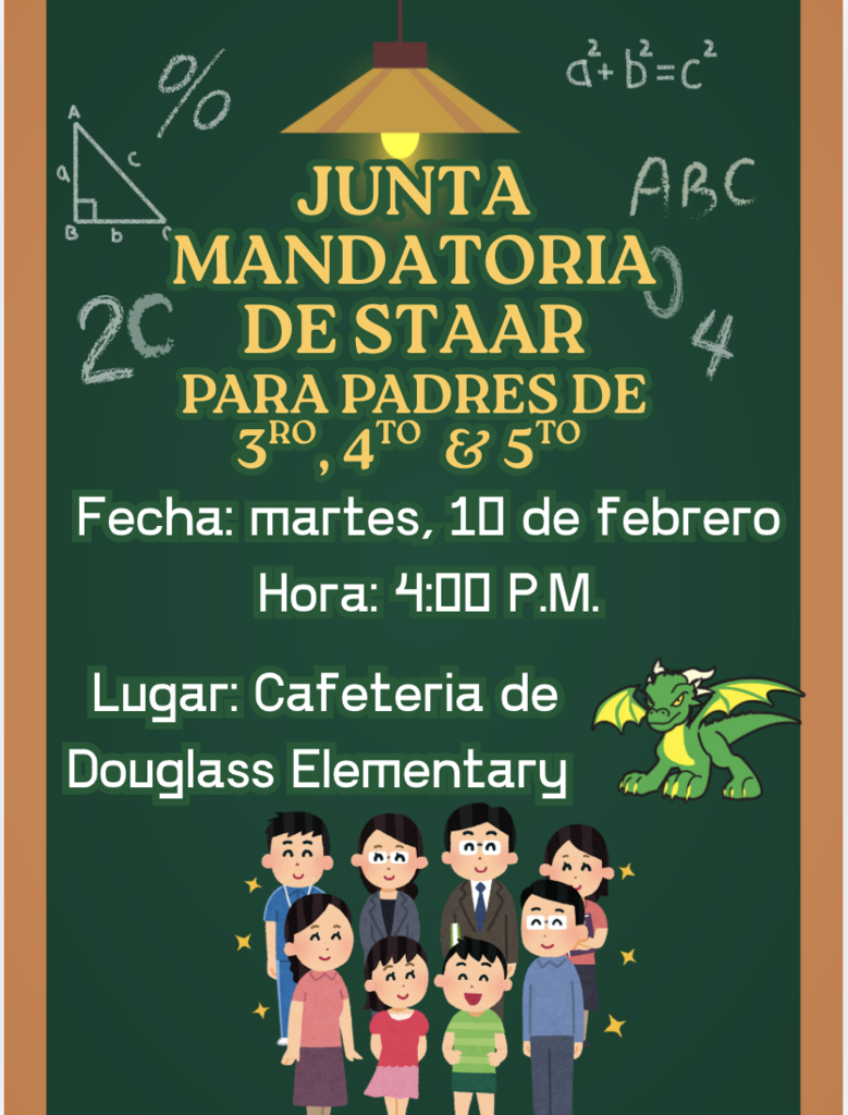 Padres y familias de grados 3-5