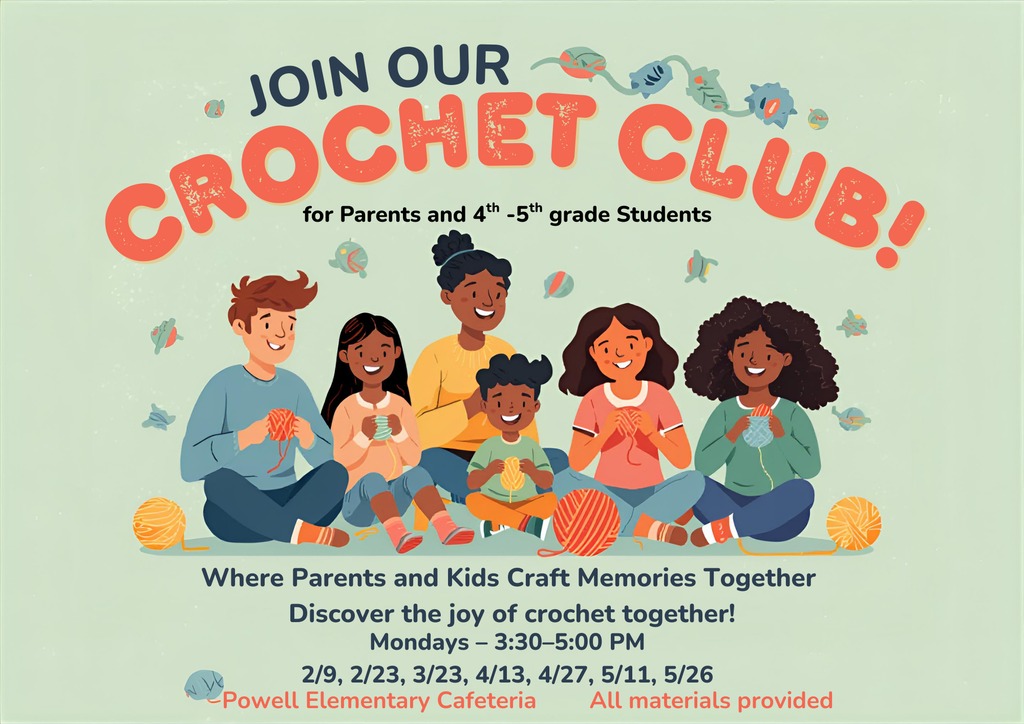 Powell Elementary Crochet Club
