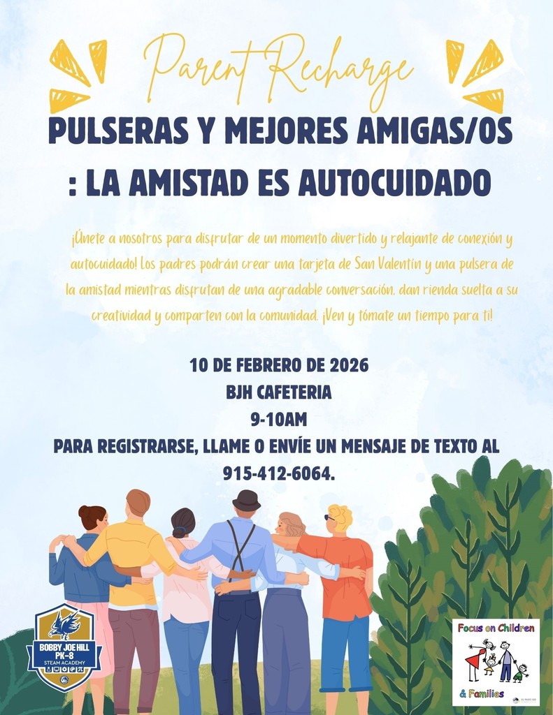 Parent Recharge crew class 9am inside cafeteria