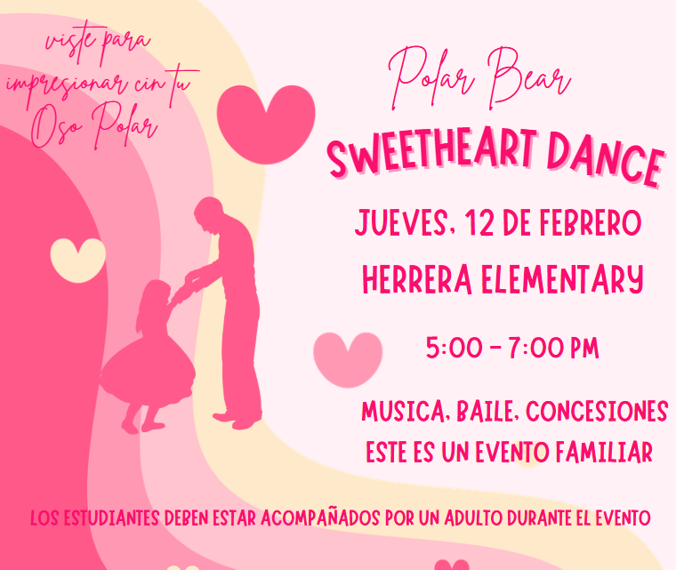Sweetheart Dance Flyer Spanish 