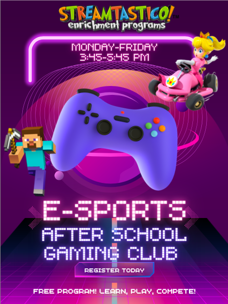 After school gaming club spots available