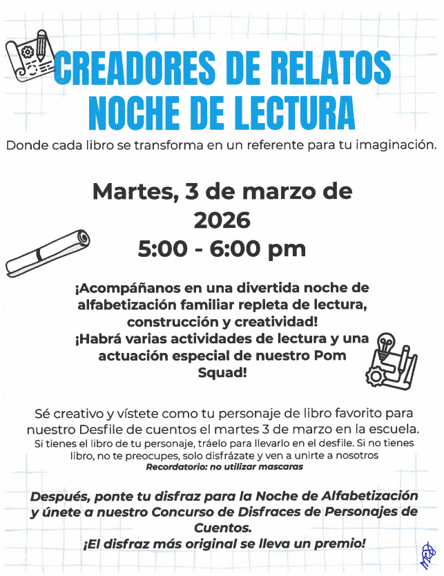 literacy night Spanish