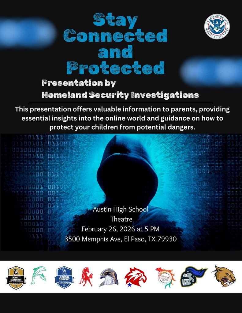 Stay Connected and Protected English Flyer