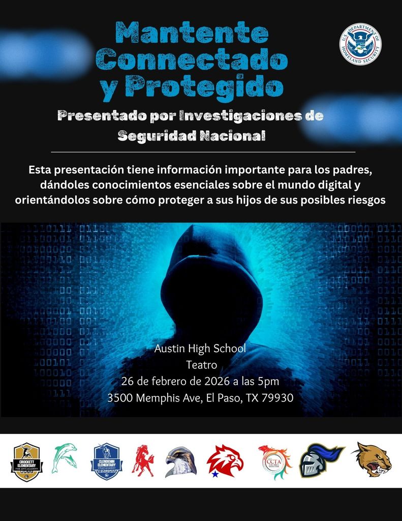 Stay Connected and Protected Spanish flyer