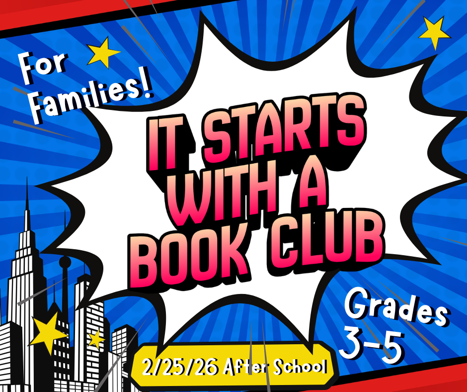 It Starts with a Book Club Grades 3-5