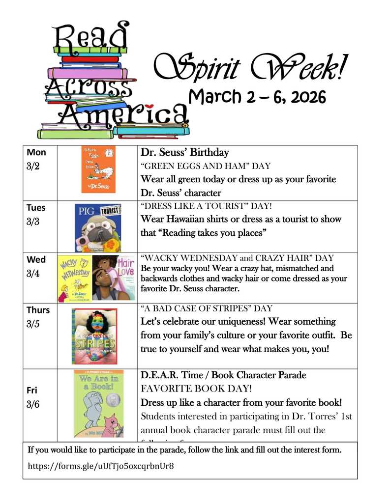 Reading Across America 2026