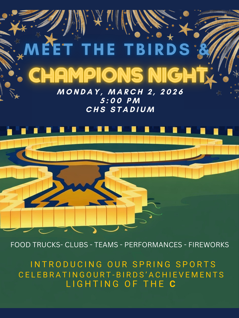 Meet the TBirds and Champions Night at Coronado High School