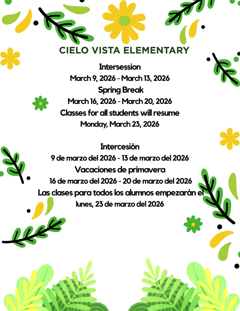 Spring Break and Intersession