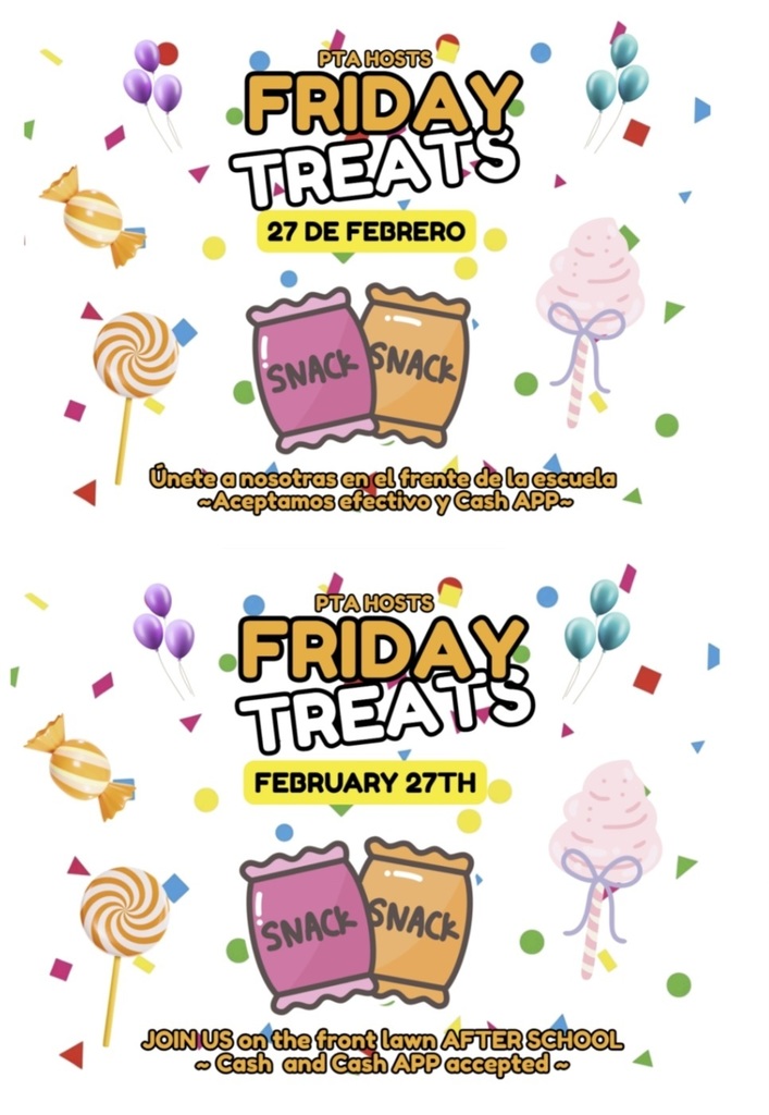 PTA Friday Treats