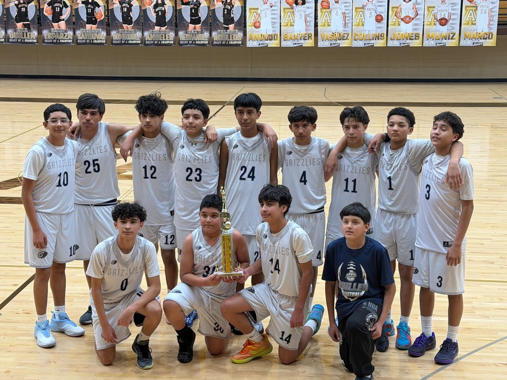 Boys Guillen Middle School Basketball Team