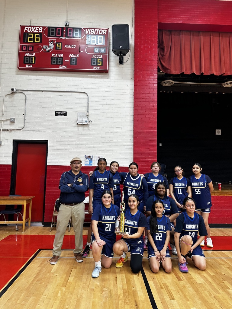Girls Navarrete Middle School Basketball Team