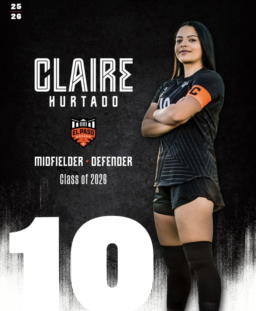 Photo of Claire Hurtado, El Paso High soccer