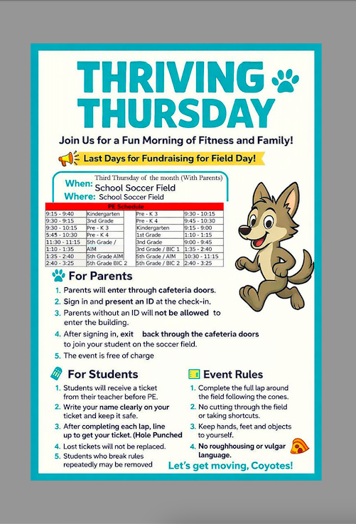 Thriving Thursday Flyer