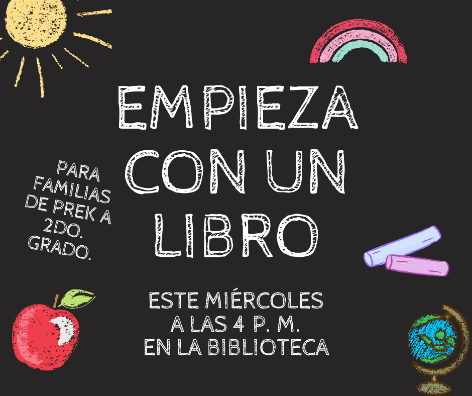 empieza con un libro book club prek