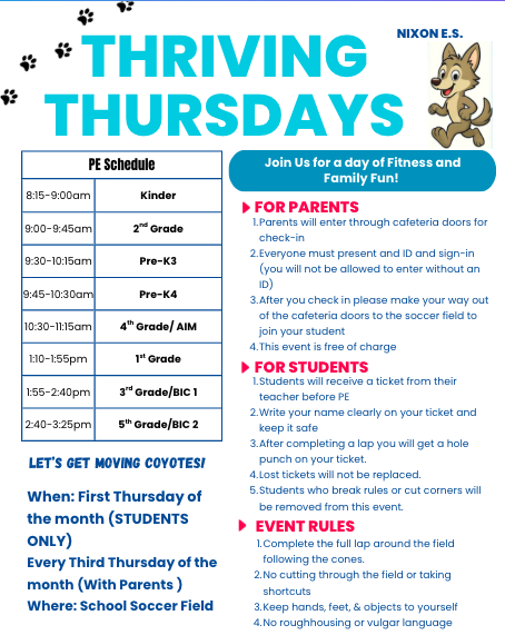 Thriving Thursday Flyer