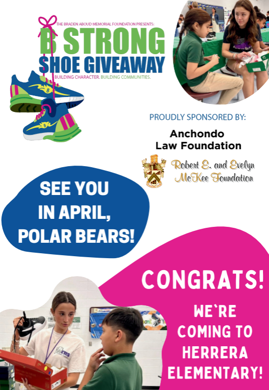 Shoe giveaway Flyer 