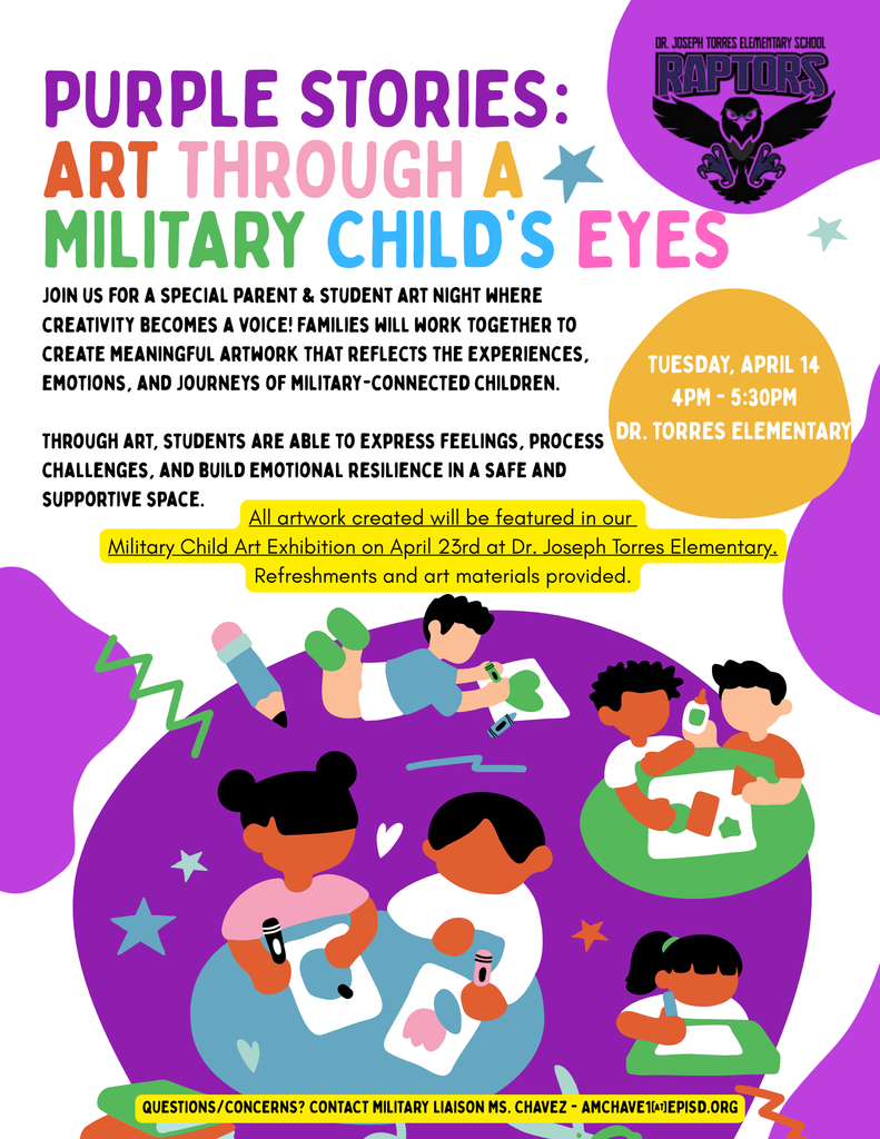 Purple Stories: Art Through a Military Child's Eyes
