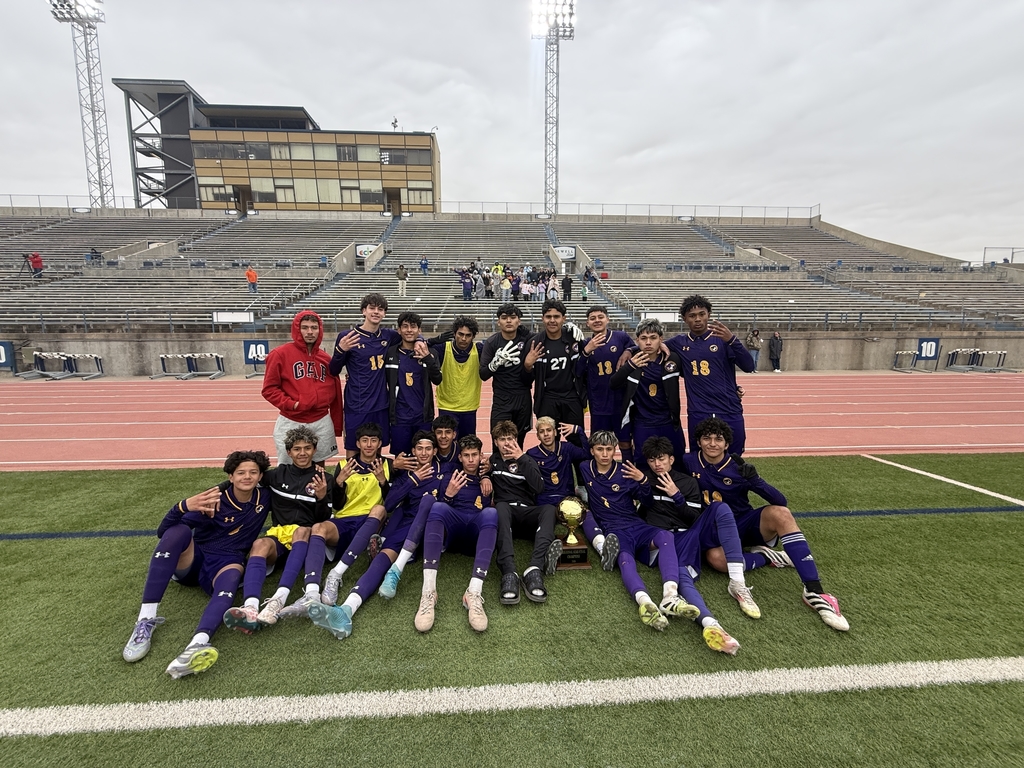Photo of the Burges High School boys soccer team