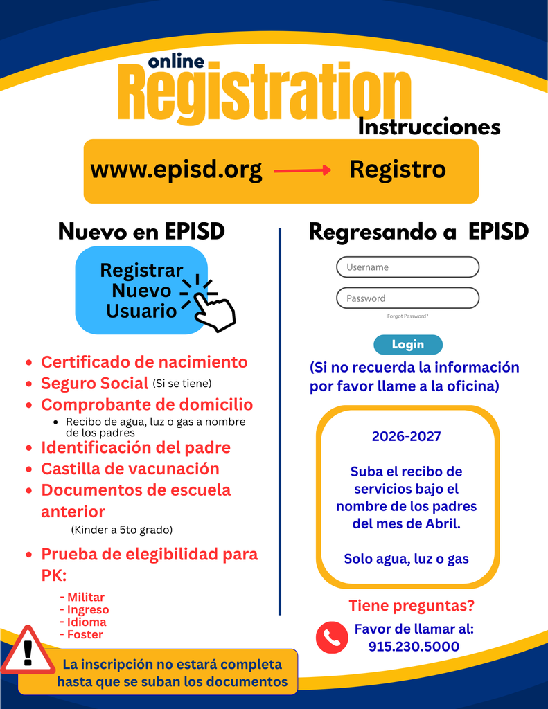 Flyer Registration
