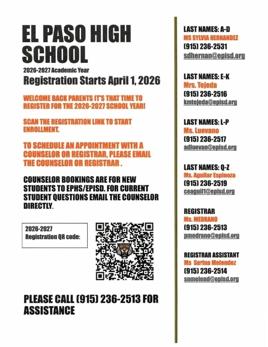 EPHS Registration QR