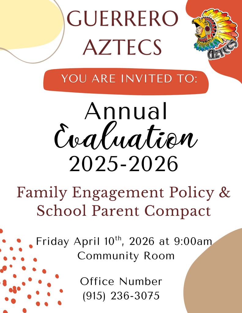 Annual Evaluation flyer