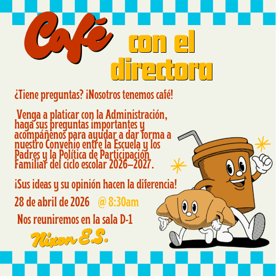 Coffee with the Principal (S) 