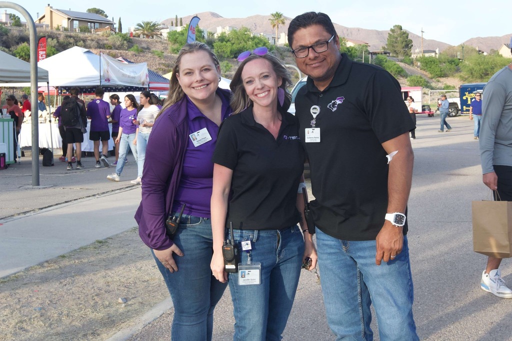 Franklin staff take a group photo