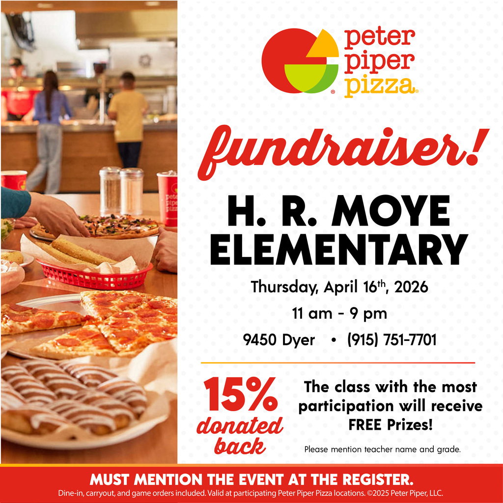 Peter piper fundraiser 