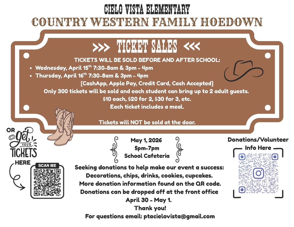 Country Western Family Hoedown Ticket Sales