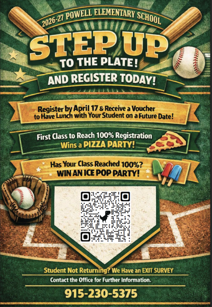 Registration Reminder 26-27