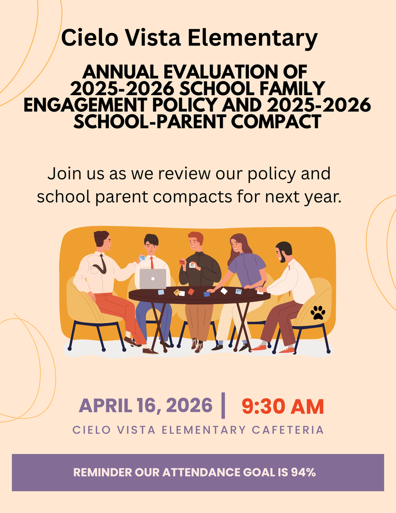 Annual Evaluation of 2025-2026 School Family Engagement and School- Parent Compact