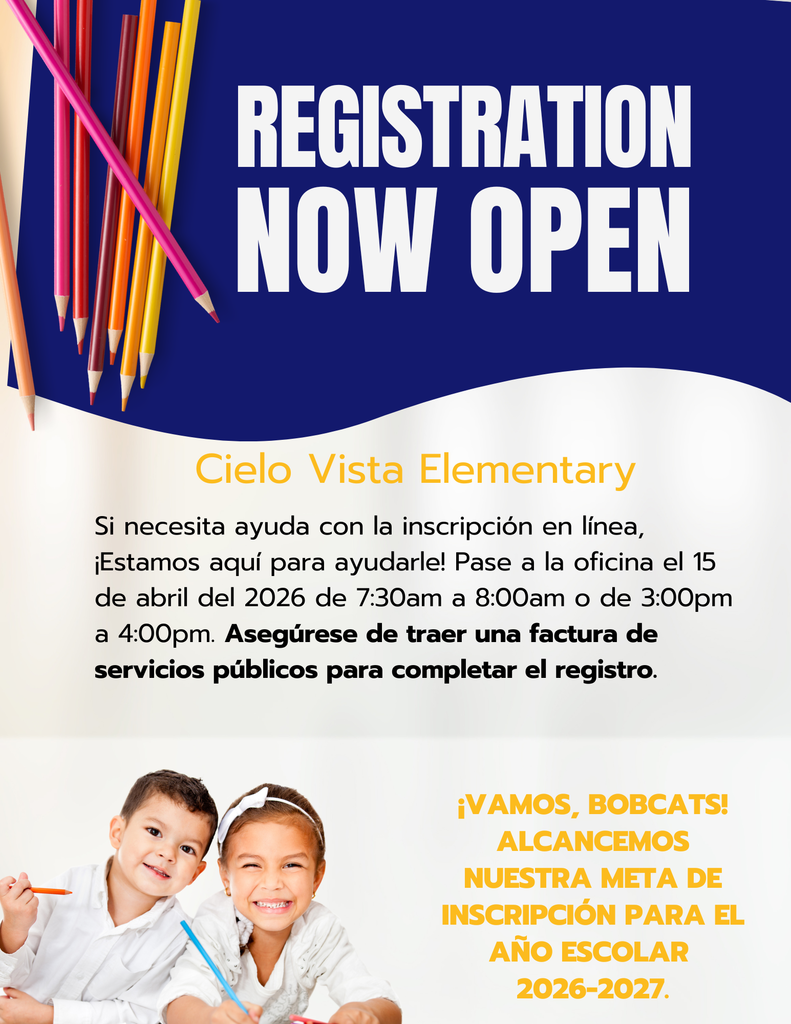 Registration now open